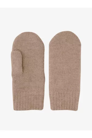 Pieces Mulher Luvas - Berta Gloves Brown
