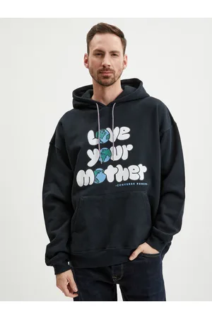 Converse Homem Camisolas sem capuz - Love Your Mother Sweatshirt Black