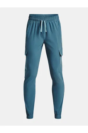 Under Armour Menino Calças Cargo - UA Pennant Woven Cargo Kids Trousers Blue