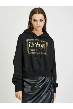 VERSACE Mulher Camisolas sem capuz - Sweatshirt Black