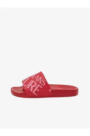 VERSACE Mulher Slippers Red