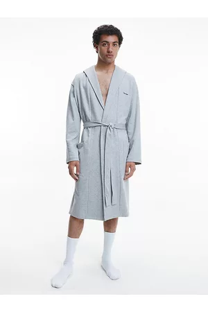 Calvin Klein Homem Roupões de Banho - Bathrobe Grey