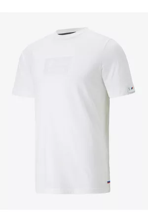 PUMA Homem T-shirts & Manga Curta - BMW MMS T-shirt White