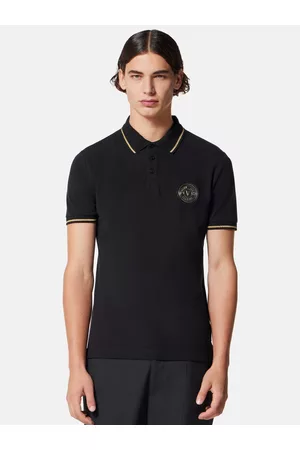 VERSACE Homem Pólos - Polo Shirt Black
