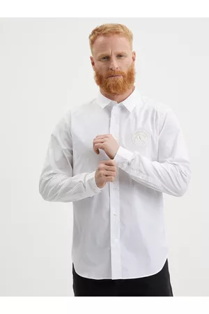 VERSACE Homem Camisas de Manga comprida - Shirt White