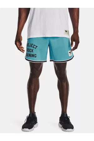 Under Armour Homem Calções - Project Rock Penny Mesh TG Short pants Blue