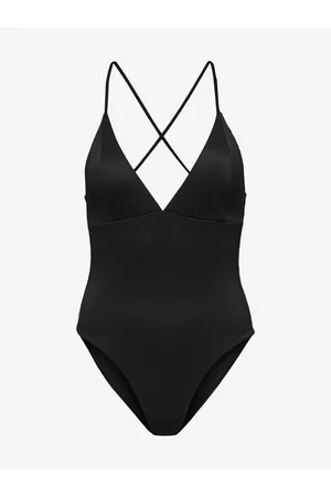 ONLY Mulher Bobby One-piece Swimsuit Black