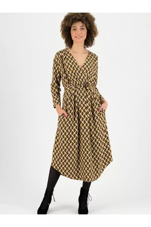 Blutsgeschwister Mulher Vestidos - Jingle Josi Dresses Yellow