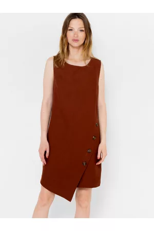 Camaïeu Mulher Vestidos - Dresses Brown