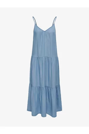 JACQUELINE DE YONG Mulher Vestidos - Zelda Dresses Blue