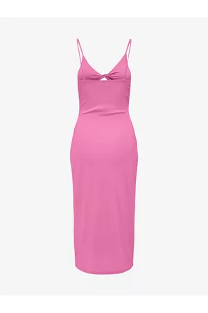 ONLY Mulher Vestidos - Debbie Dresses Pink