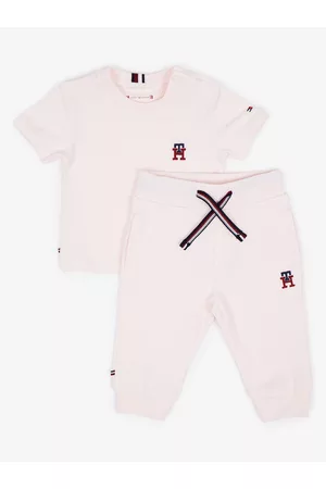 Tommy Hilfiger Menina T-shirts & Manga Curta - Children's set Pink