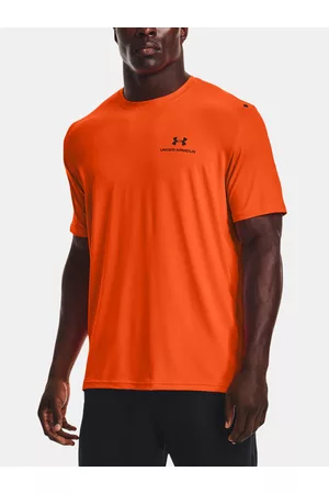 Under Armour Homem T-shirts & Manga Curta - UA Rush Energy SS T-shirt Orange