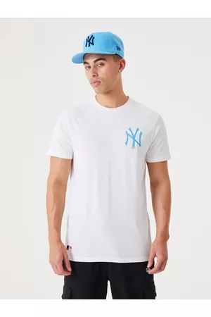 T-shirts New Era MLB Tear Logo Tee New York Yankees White