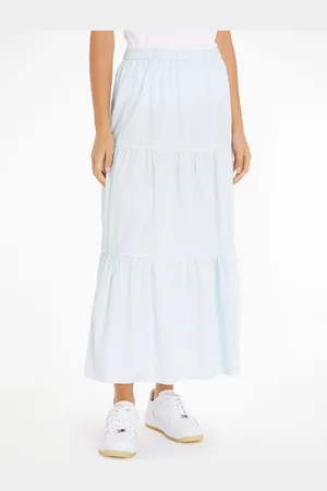 Tommy Hilfiger Popin Tiered Mi Skirt