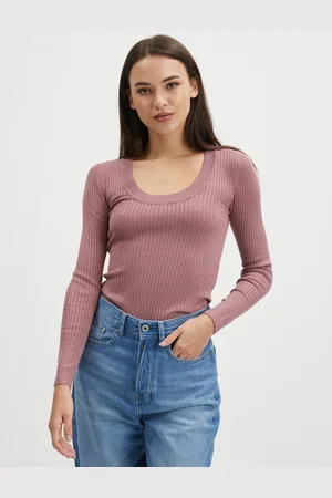 JACQUELINE DE YONG Plum Sweater