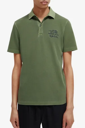 Scotch&Soda Garment Dye Polo Shirt