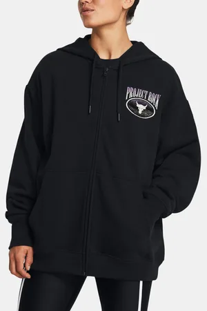 Under Armour Project Rock HW Terry FZ OS Sweatshirt