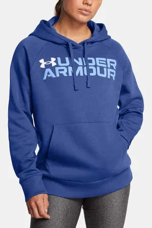 Under Armour Rival Fleece Wordmark Hoodie Sweatshirt