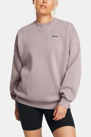 Under Armour UA Icon HWT Flc OS Crew Sweatshirt