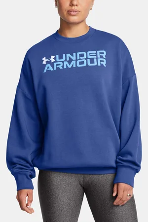 Under Armour Rival Fleece WordmarkOS Crew Sweatshirt