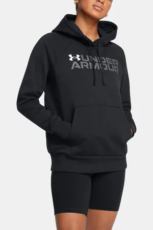 Under Armour Rival Fleece Wordmark Hoodie Sweatshirt