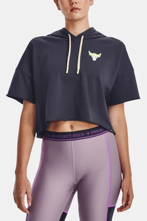 Under Armour UA Project Rock SS Terry Hdy Sweatshirt