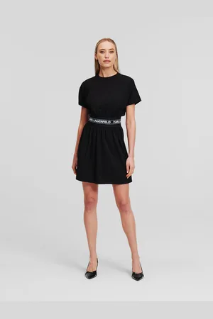 Karl Lagerfeld Logo Dresses