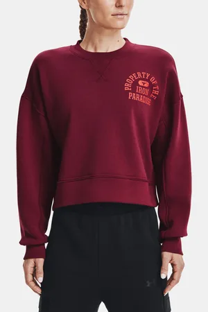 Under Armour UA Project Rock Fleece LC Crew Sweatshirt