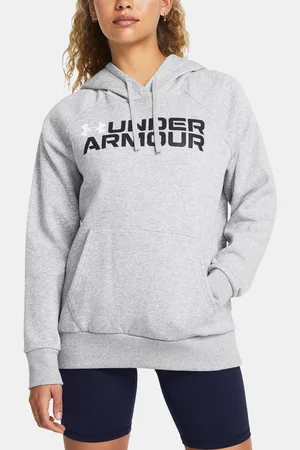 Under Armour Rival Fleece Wordmark Hoodie Sweatshirt