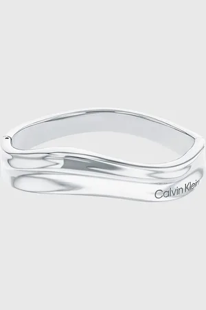 Calvin Klein Organic Shape Hinged Bangle