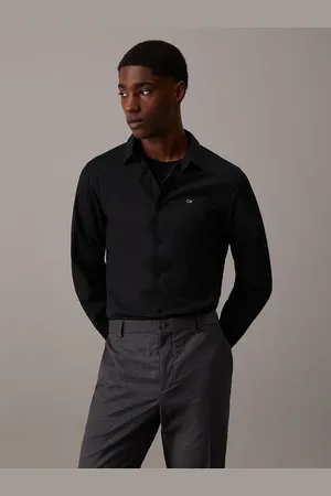Calvin Klein Slim Poplin Stretch Shirt