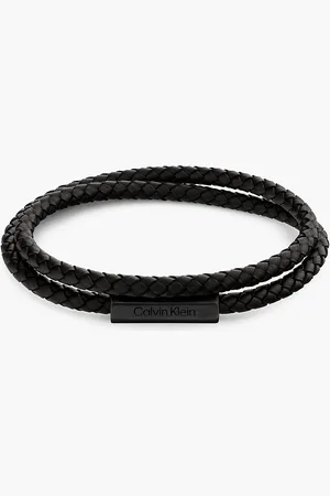 Calvin Klein Double Wrap Braided Bracelet