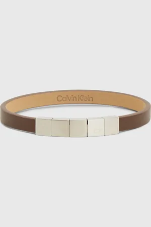 Calvin Klein Minimalistic Adjustable Leather Bracelet