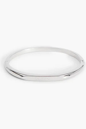 Calvin Klein Stainless Steel Hinged Bangle