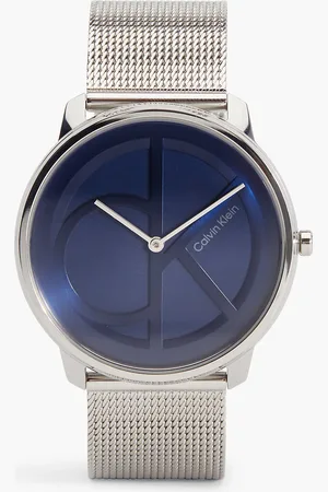 Calvin Klein Monogram Logo Mesh Bracelet Watch