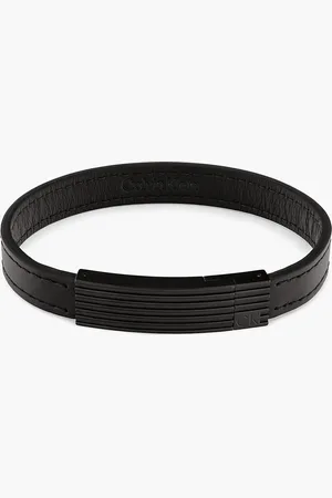 Calvin Klein Sleek Leather Bracelet