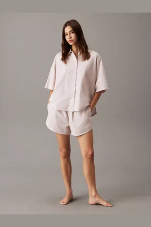 Calvin Klein Cotton Poplin Shorts Pyjama Set