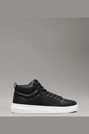 Calvin Klein Leather High-Top Trainers