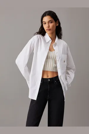 Calvin Klein Relaxed Cotton Poplin Shirt