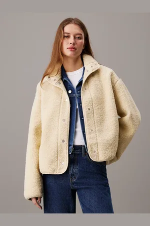 Calvin Klein Relaxed Sherpa Shirt Jacket