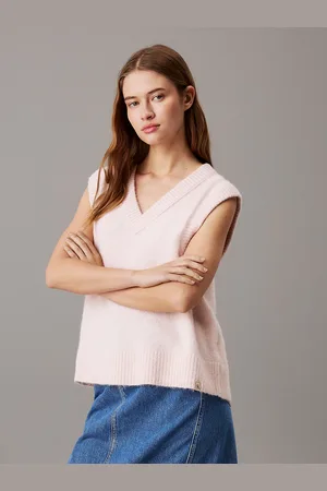 Calvin Klein Relaxed Wool Blend Vest
