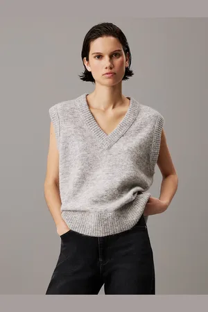 Calvin Klein Relaxed Wool Blend Vest