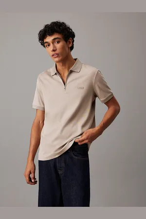 Calvin Klein Welt Zip Polo Shirt