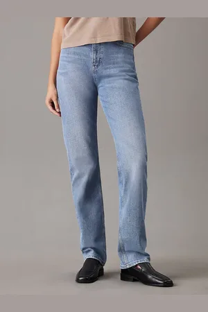 Calvin Klein High Rise Straight Jeans