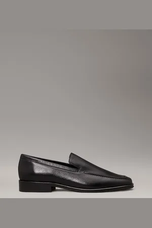 Calvin Klein Leather Square Toe Loafers