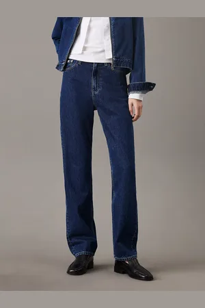 Calvin Klein High Rise Straight Jeans