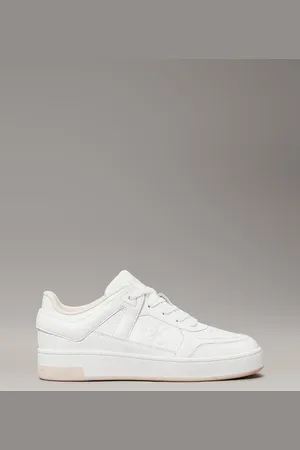 Calvin Klein Faux Leather Trainers
