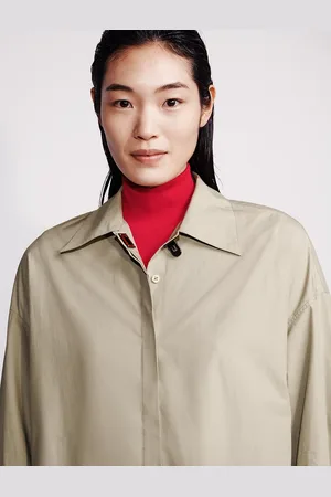 Calvin Klein Poplin Woven Mini Shirt Dress