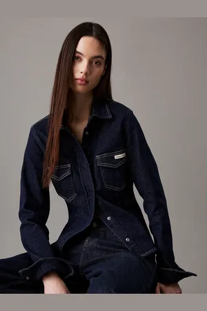 Calvin Klein Fitted Denim Shirt